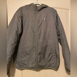 Reversible Nike puffer coat